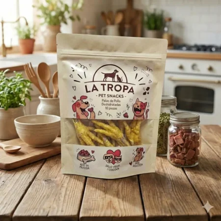 Patas de Pollo Deshidratadas - 10 piezas