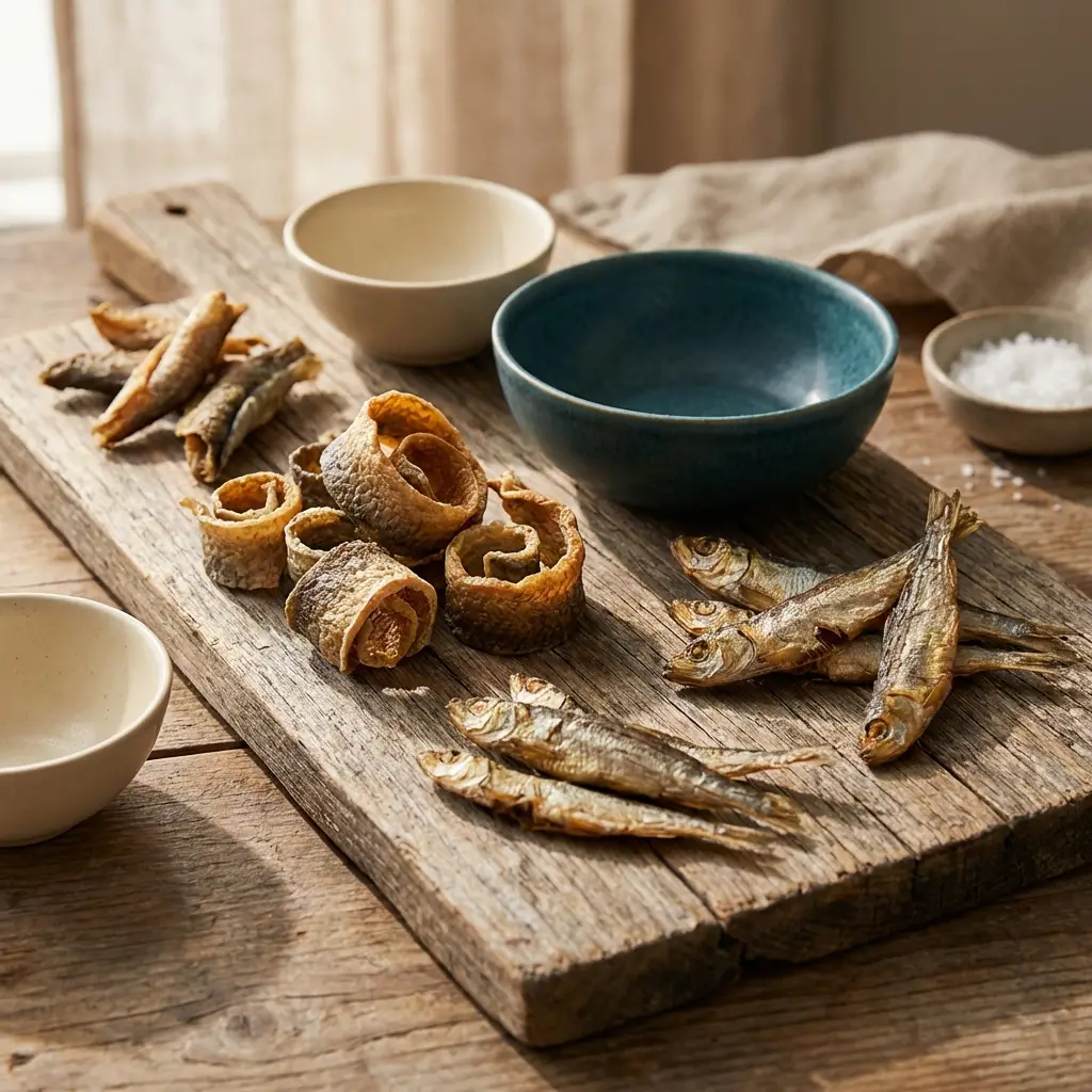 Snacks de pescado omega-3 deshidratado para perros - La Tropa