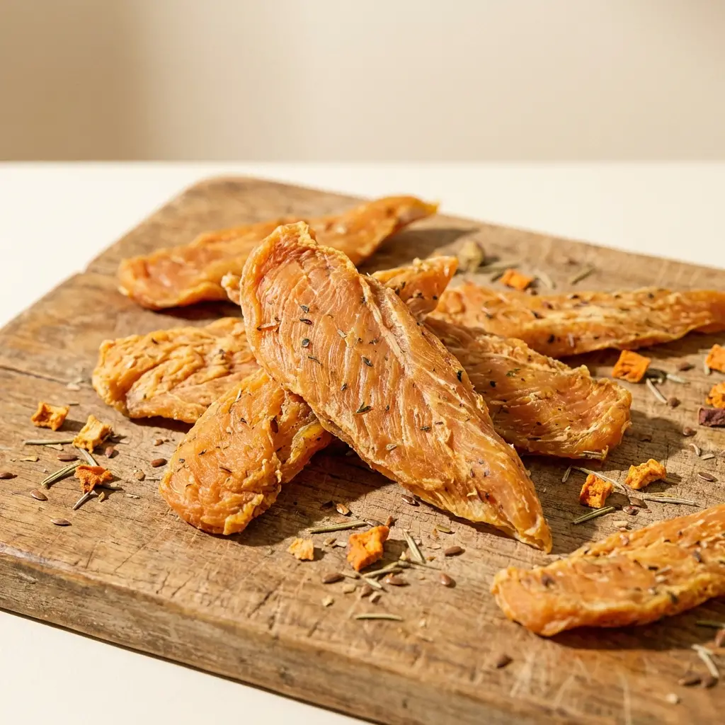 Snacks de pollo deshidratado para perros - La Tropa