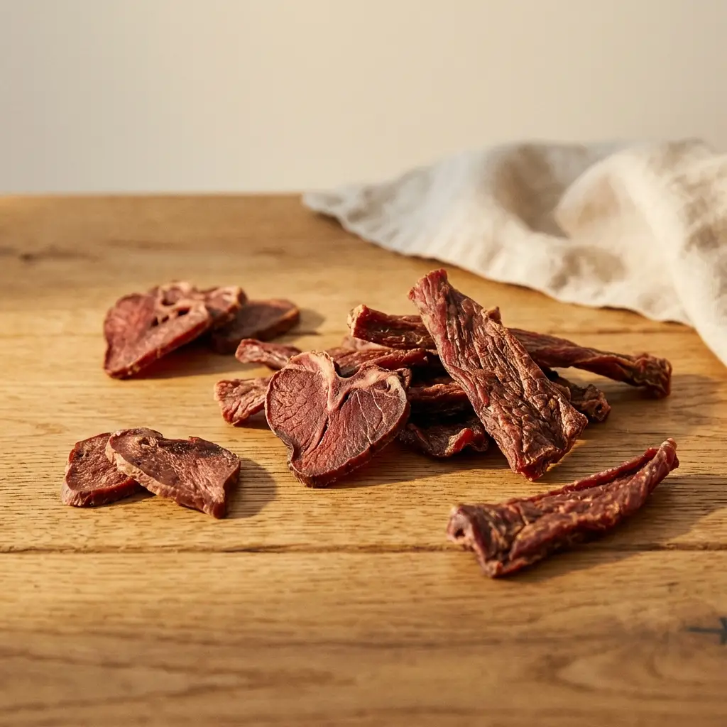 Snacks de res premium deshidratada para perros - La Tropa