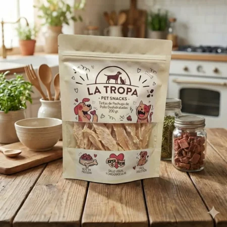 Tiritas de Pechuga de Pollo Deshidratadas - 200 g