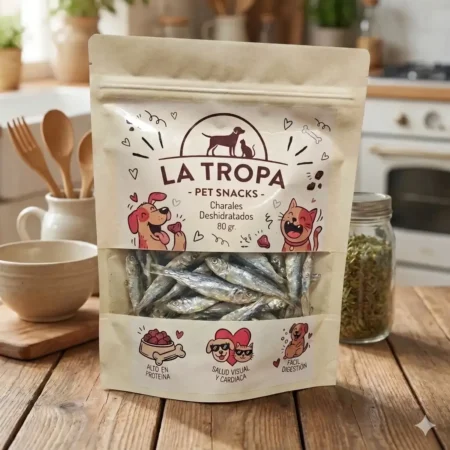 Charales Deshidratados – Premio Natural para Perros y Gatos